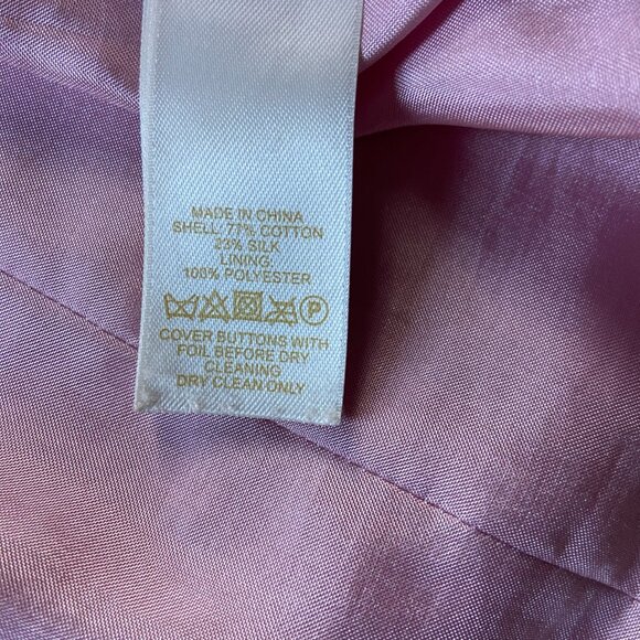 Kate Spade Womans Hot Pink Bow Coat Classic Statement Outerwear Sz S - Picture 7 of 9